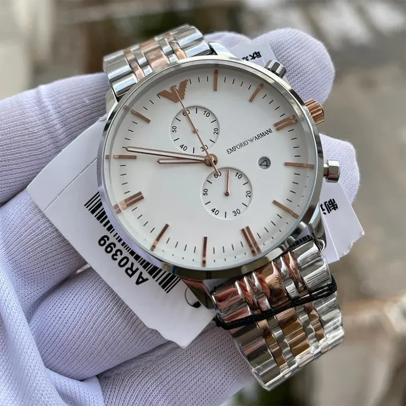 Emporio Armani Gianni Chronograph Men's Watch- AR0399